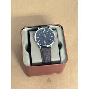 Michael Kors MK8813 Irving Quartz Three-Hand Brown PVC Men's Watch